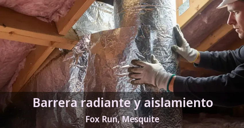 Barrera radiante y aislamiento Fox Run, Mesquite - TX Barrera radiante y aislamiento Fox Run, Mesquite - TX