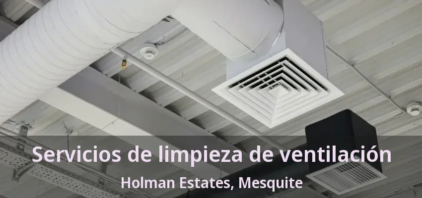 Servicios de limpieza de ventilación Holman Estates, Mesquite - TX