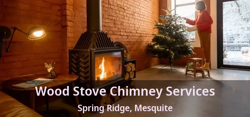 Wood Stove Chimney Services Spring Ridge, Mesquite - TX